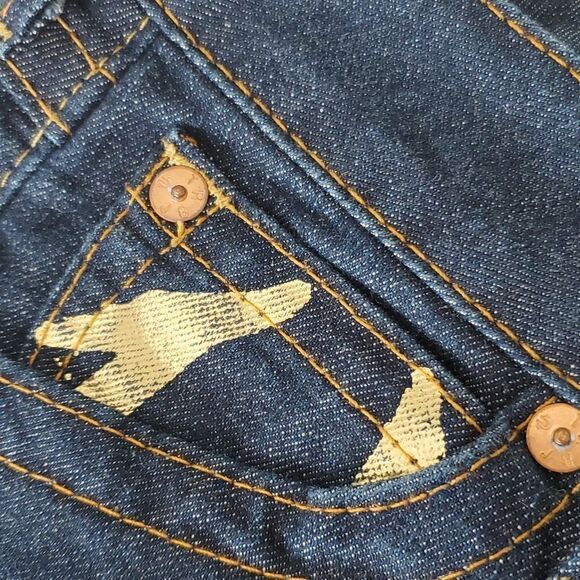 True Religion denim shorts, size 27 - Picture 3 of 5
